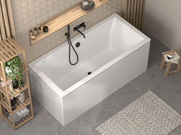 Акриловая ванна прямоугольная (170х80) Alba Spa KERO ВПР0360000100